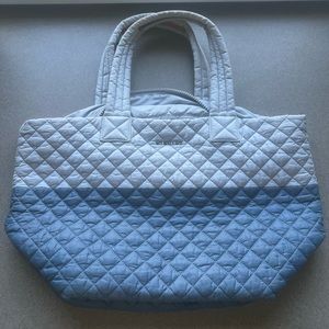 MZ Wallace Medium metro Tote gray/Blue